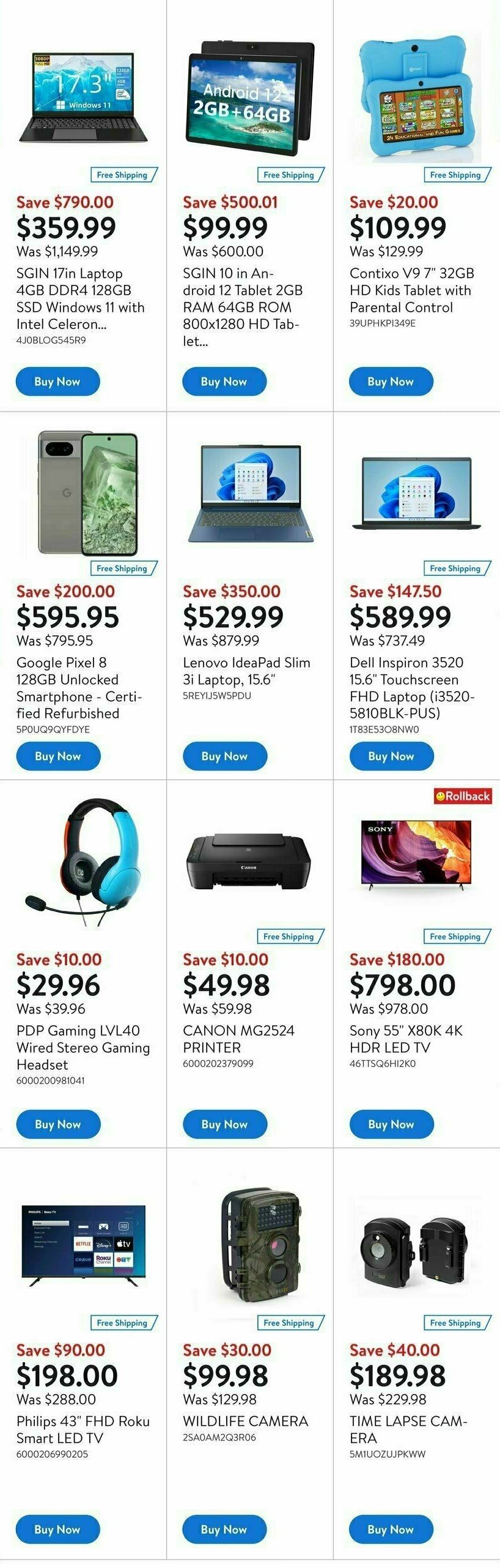 Walmart Deals Flyer Flyer from March 7