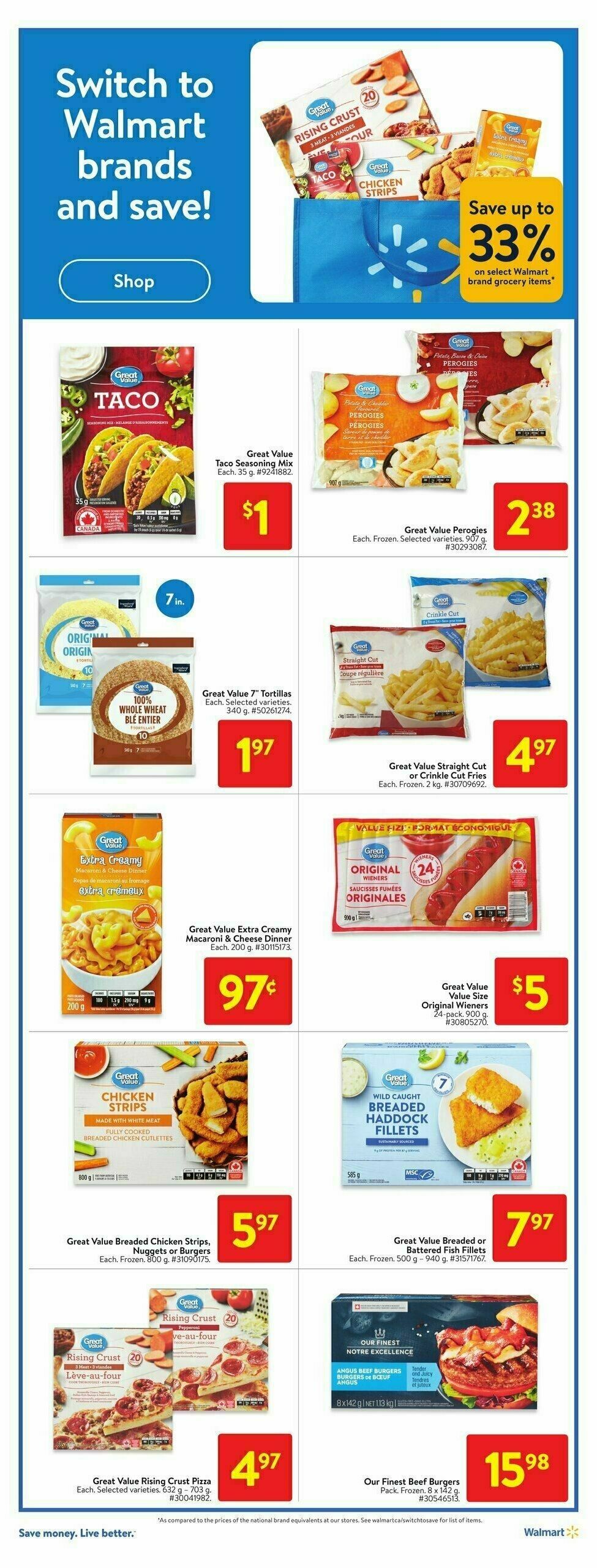 Walmart Flyer from March 14