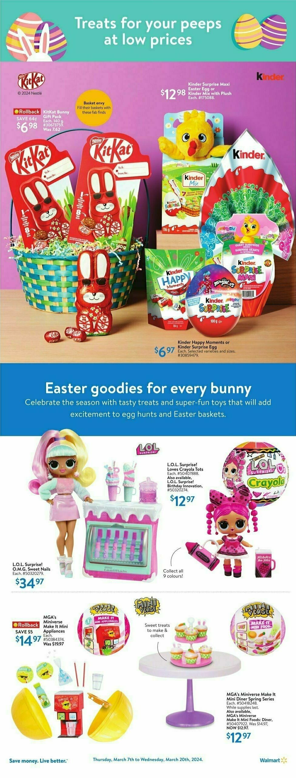 Walmart Flyer from March 14