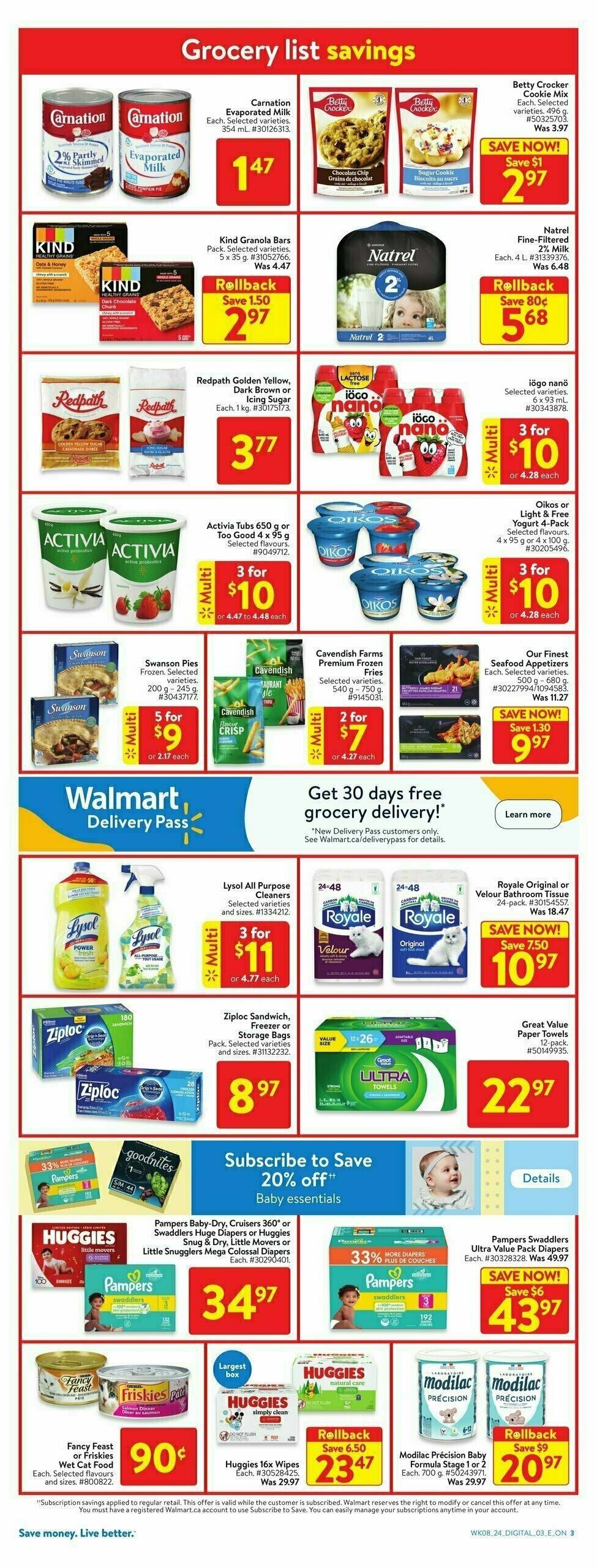 Walmart Flyer from March 14