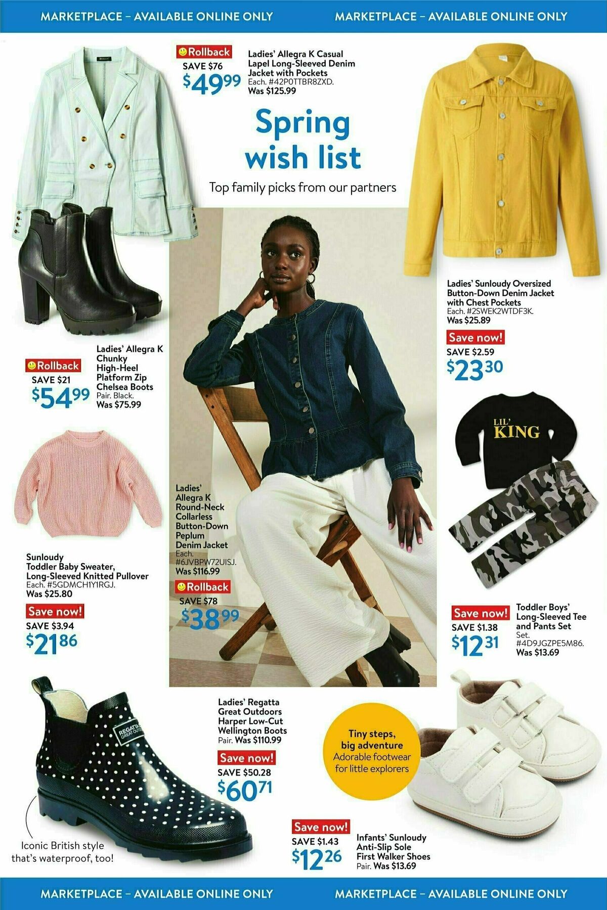 Walmart Spring Style Flyer from March 14