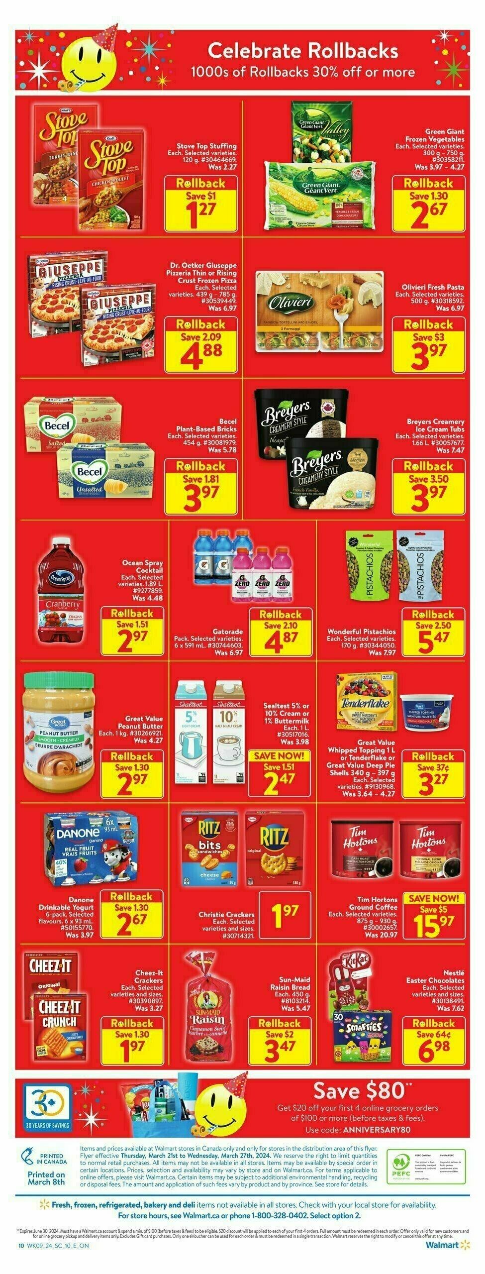 Walmart Flyer from March 21