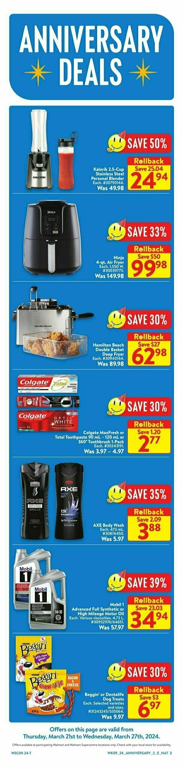 Walmart Flyer from March 21