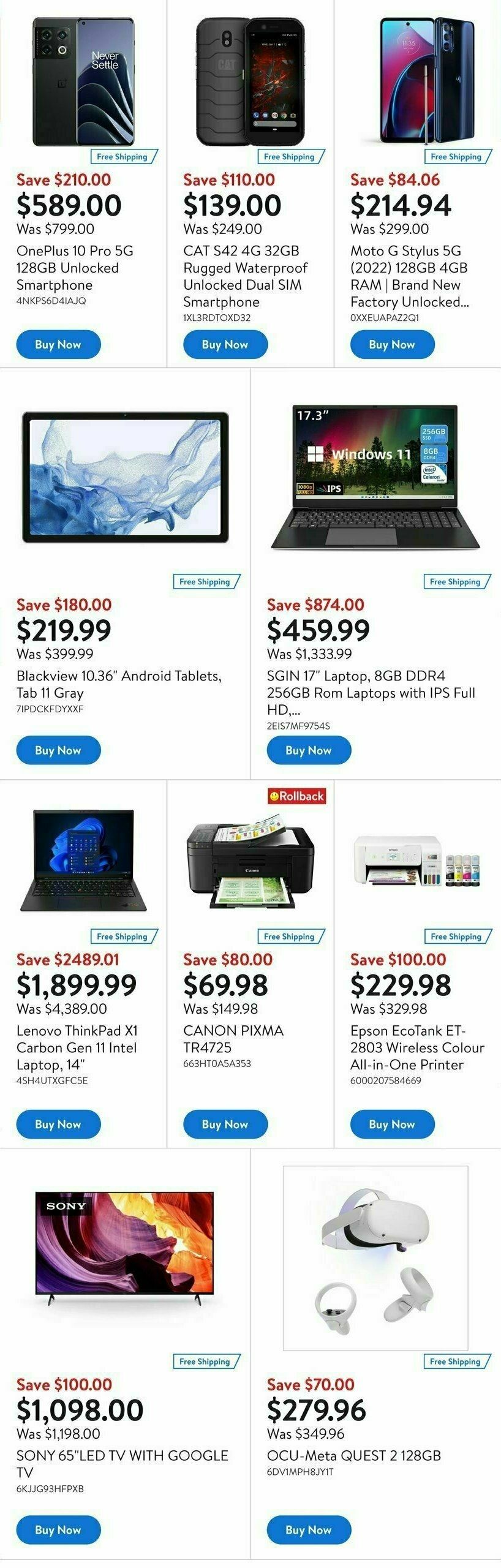 Walmart Deals Flyer Flyer from March 21