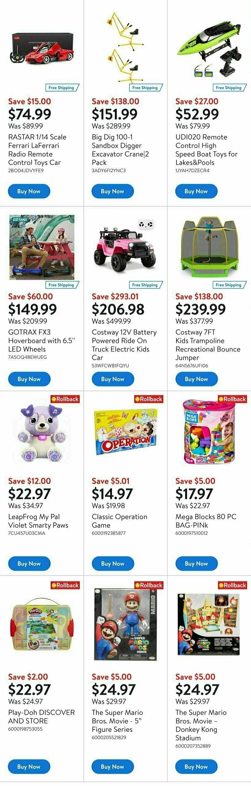 Walmart Deals Flyer Flyer from March 28