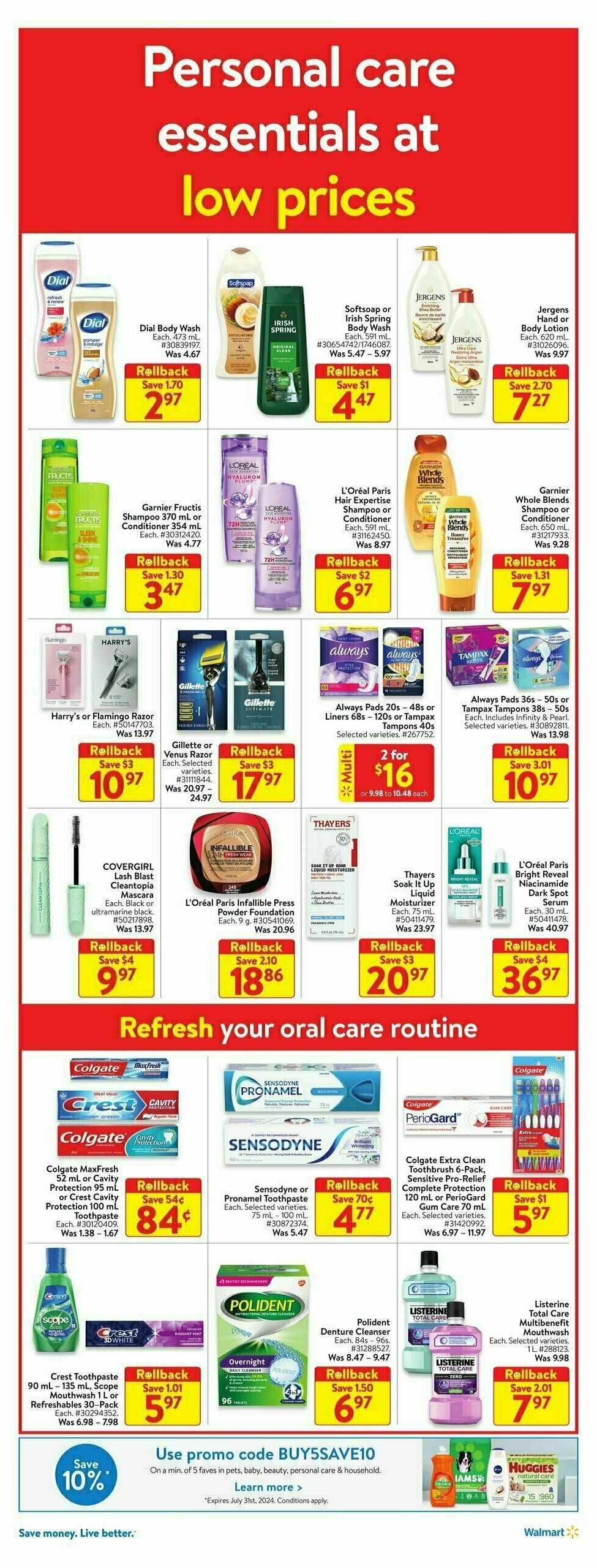 Walmart Flyer from April 4