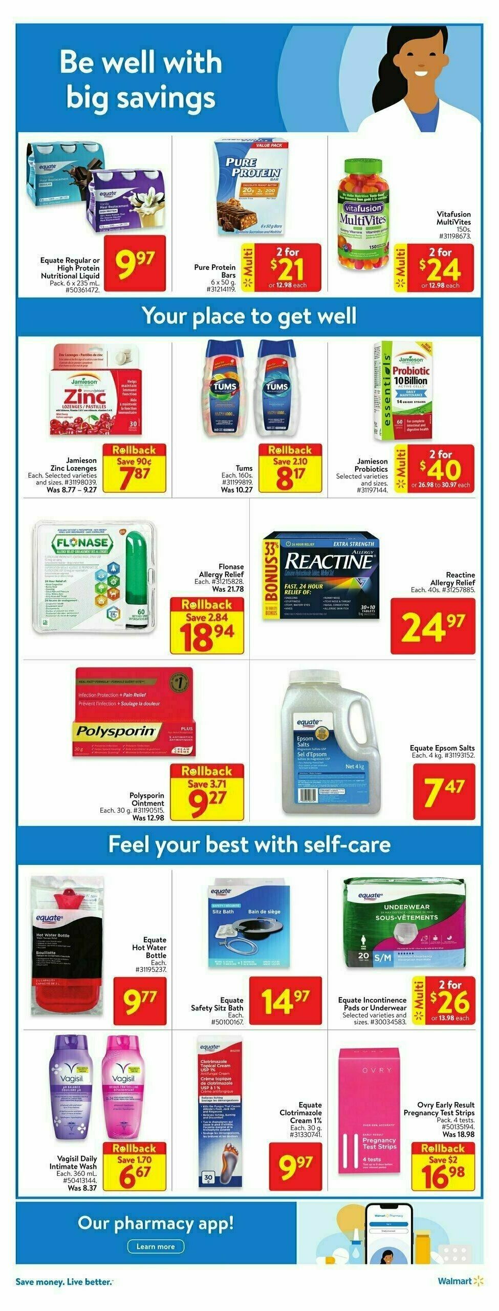 Walmart Flyer from April 4