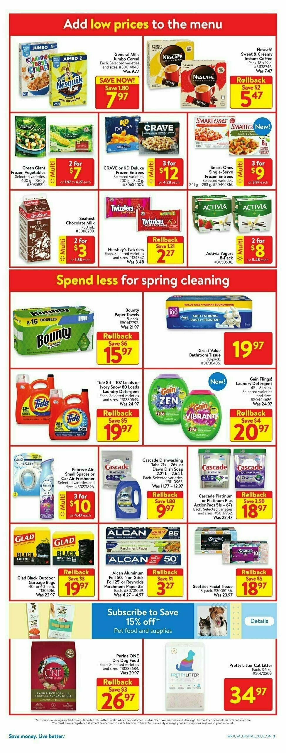 Walmart Flyer from April 4