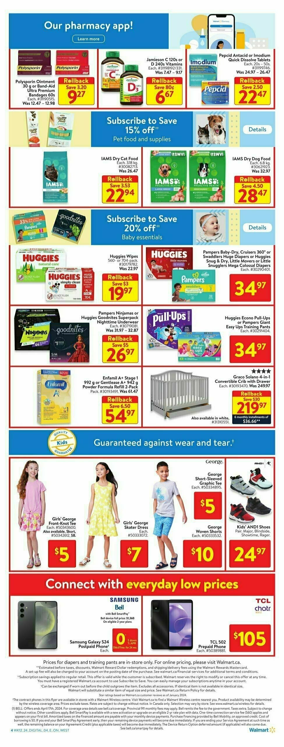 Walmart Flyer from April 11