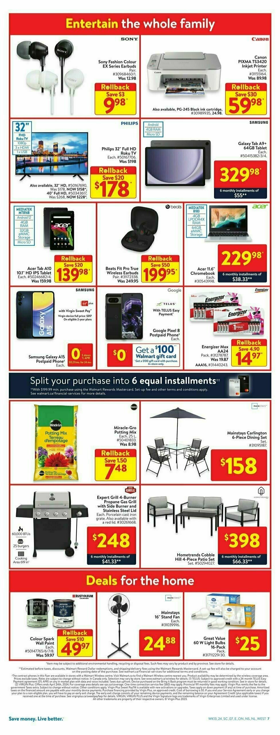 Walmart Flyer from April 18