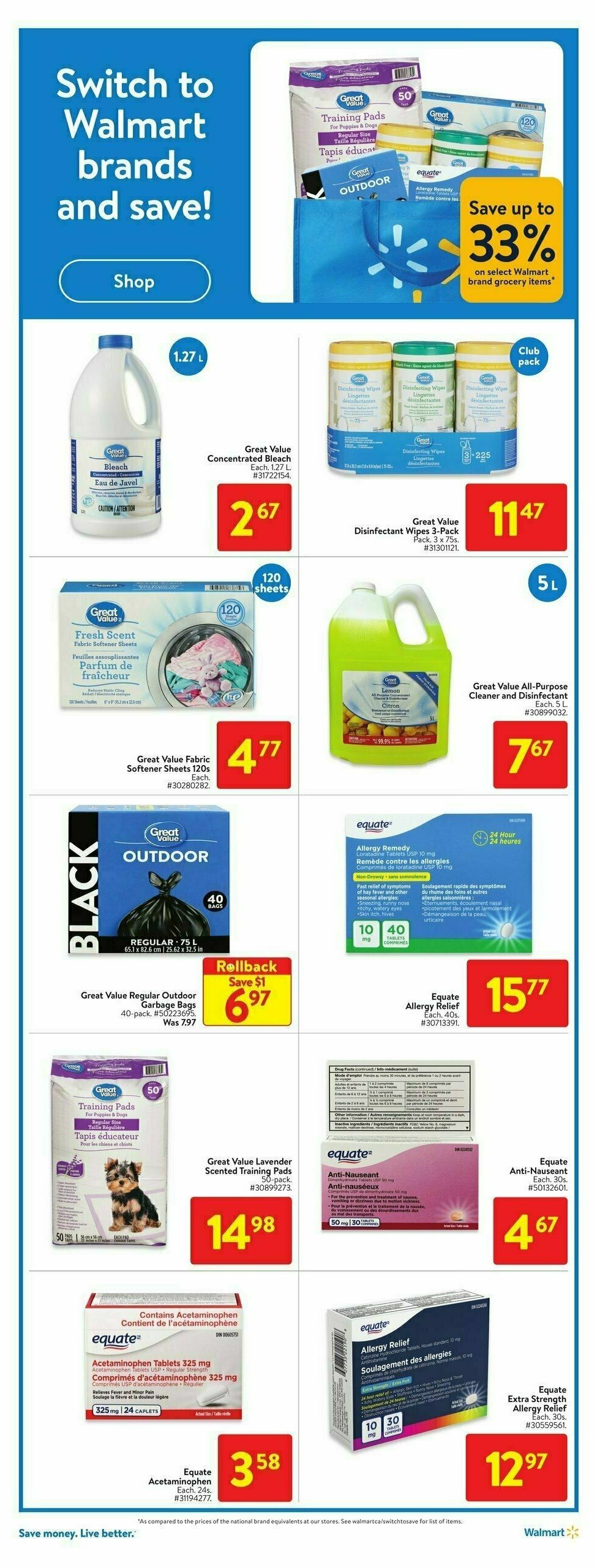 Walmart Flyer from April 18