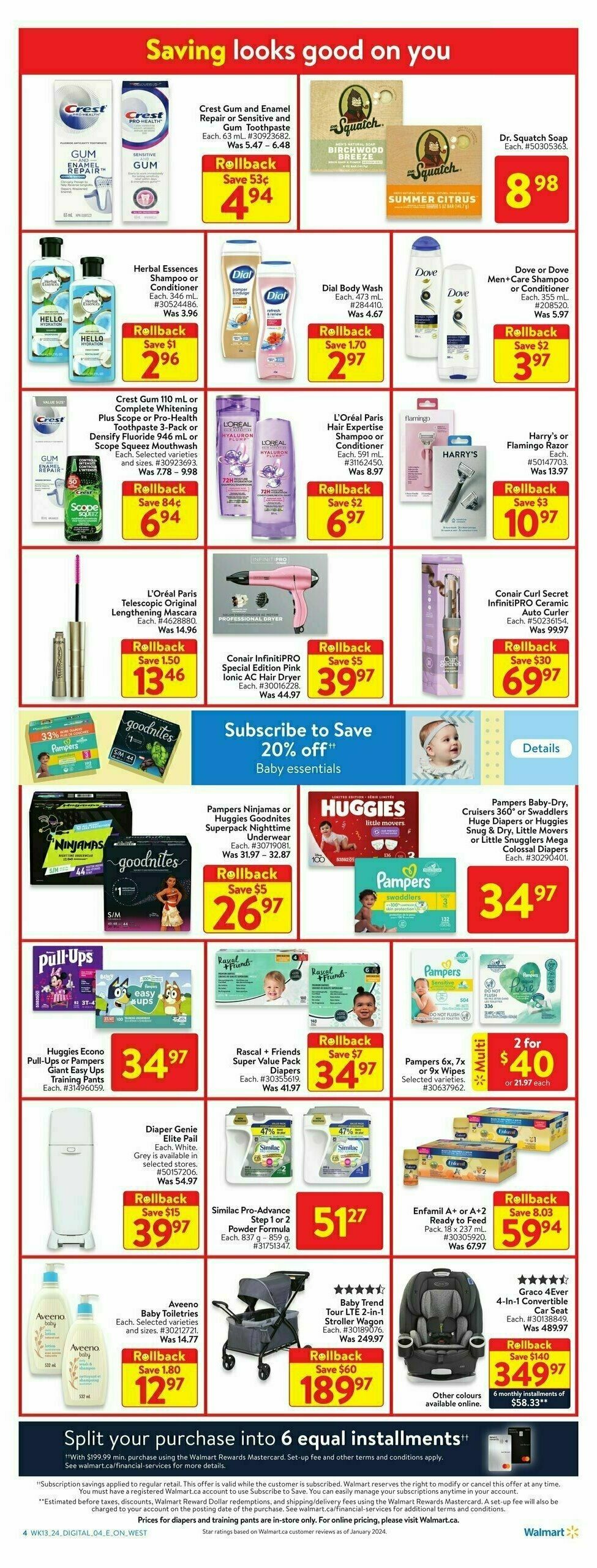 Walmart Flyer from April 18