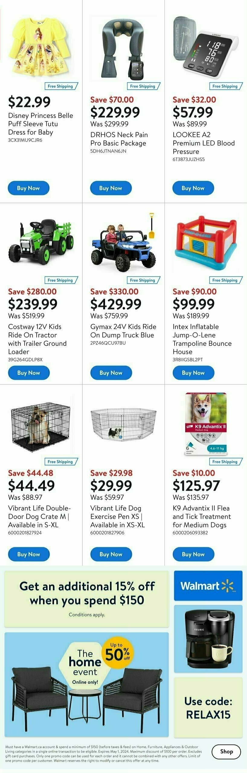 Walmart Deals Flyer Flyer from April 18