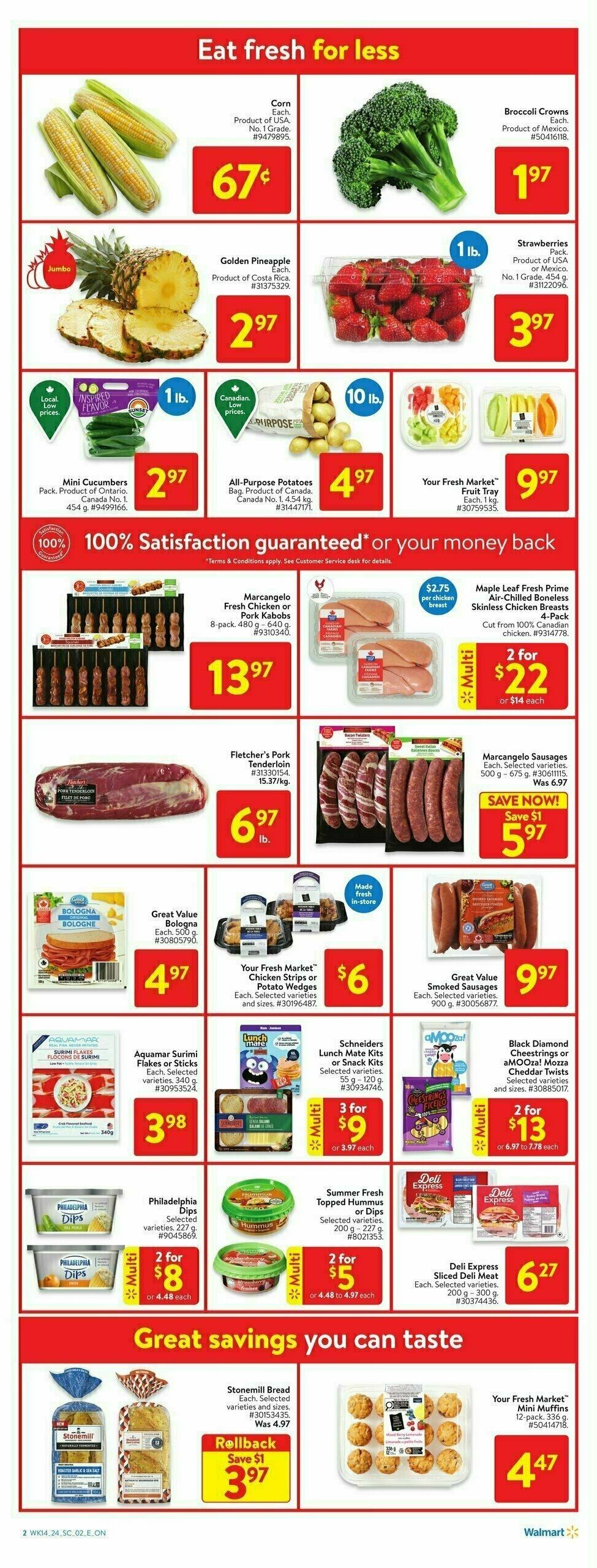 Walmart Flyer from April 25