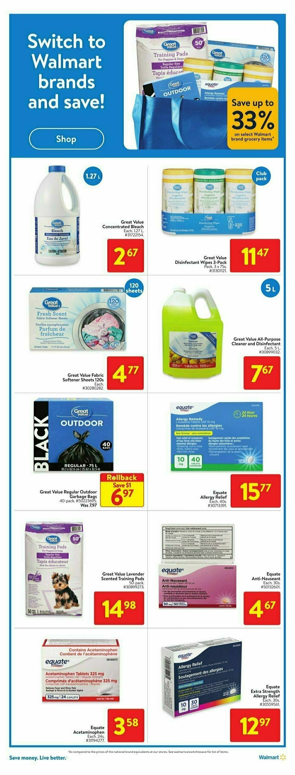 Walmart Flyer from April 25