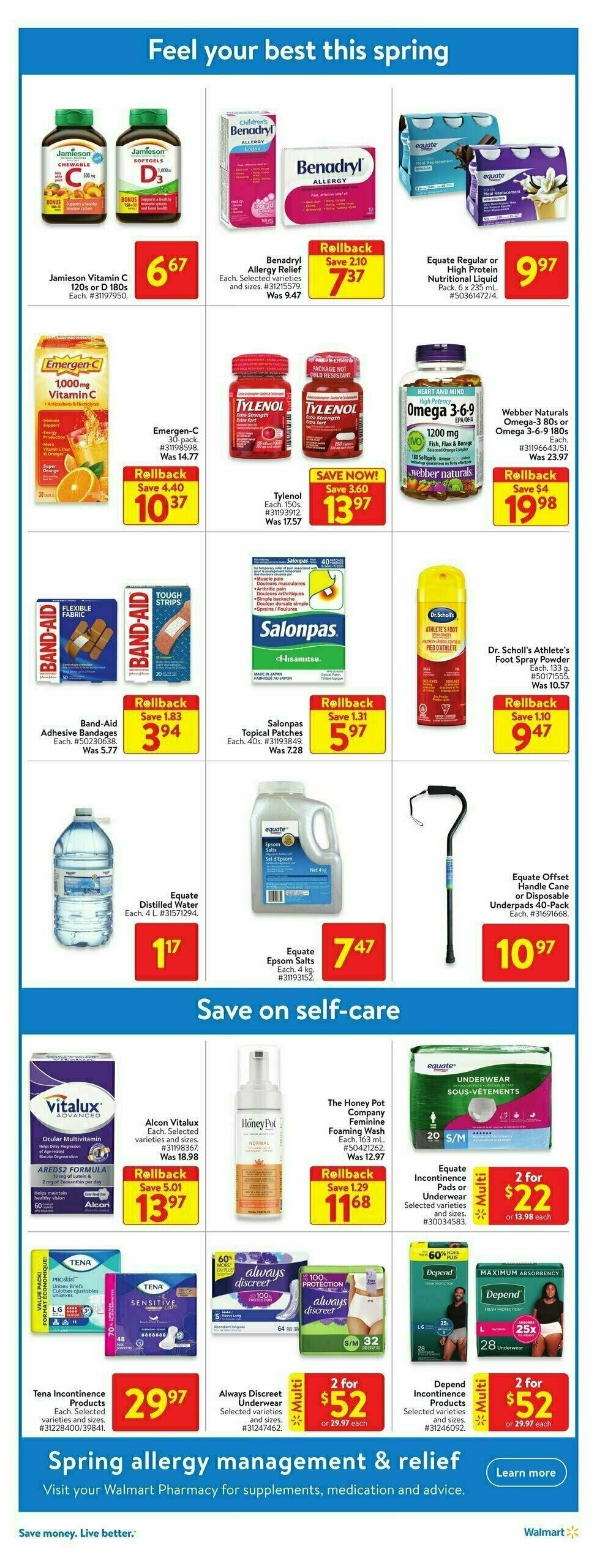 Walmart Flyer from April 25