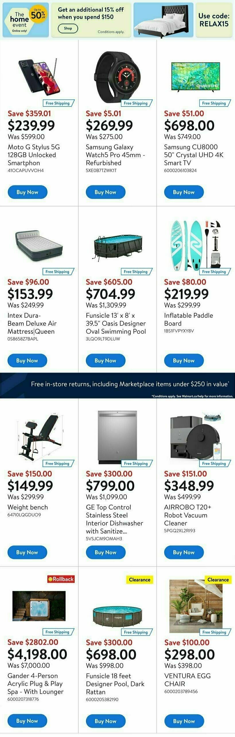 Walmart Deals Flyer Flyer from April 25