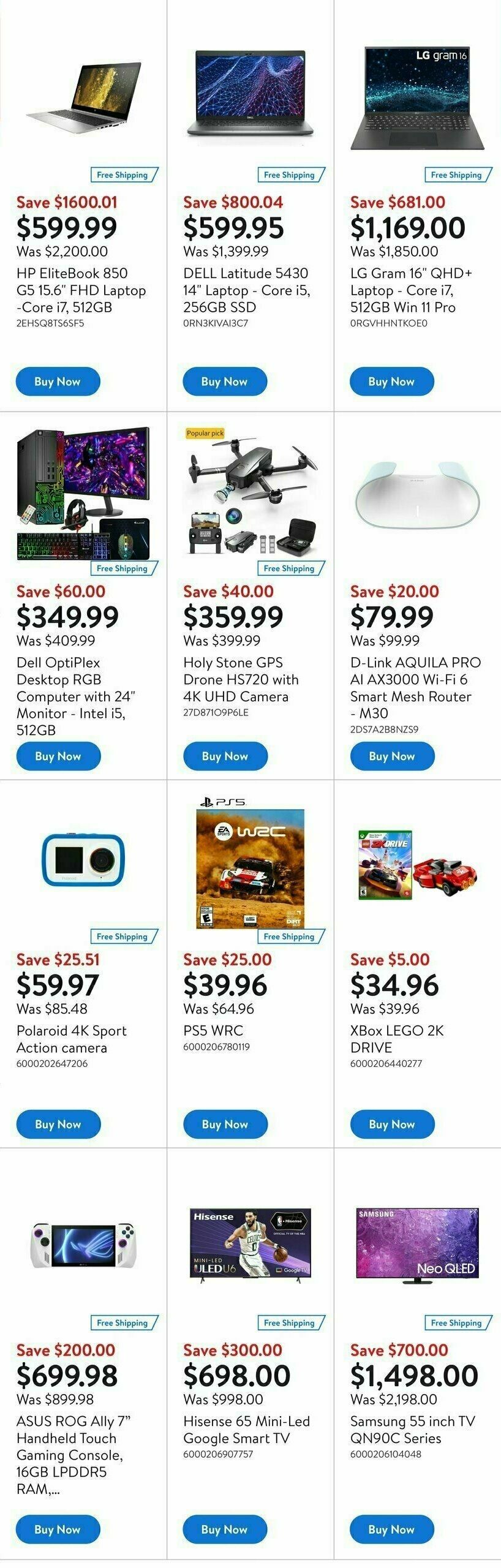 Walmart Deals Flyer Flyer from April 25