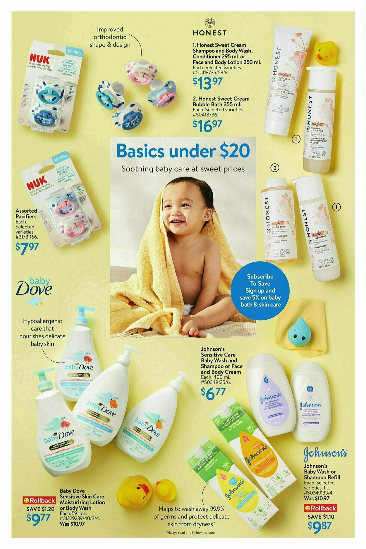 Walmart Baby days Flyer from April 18