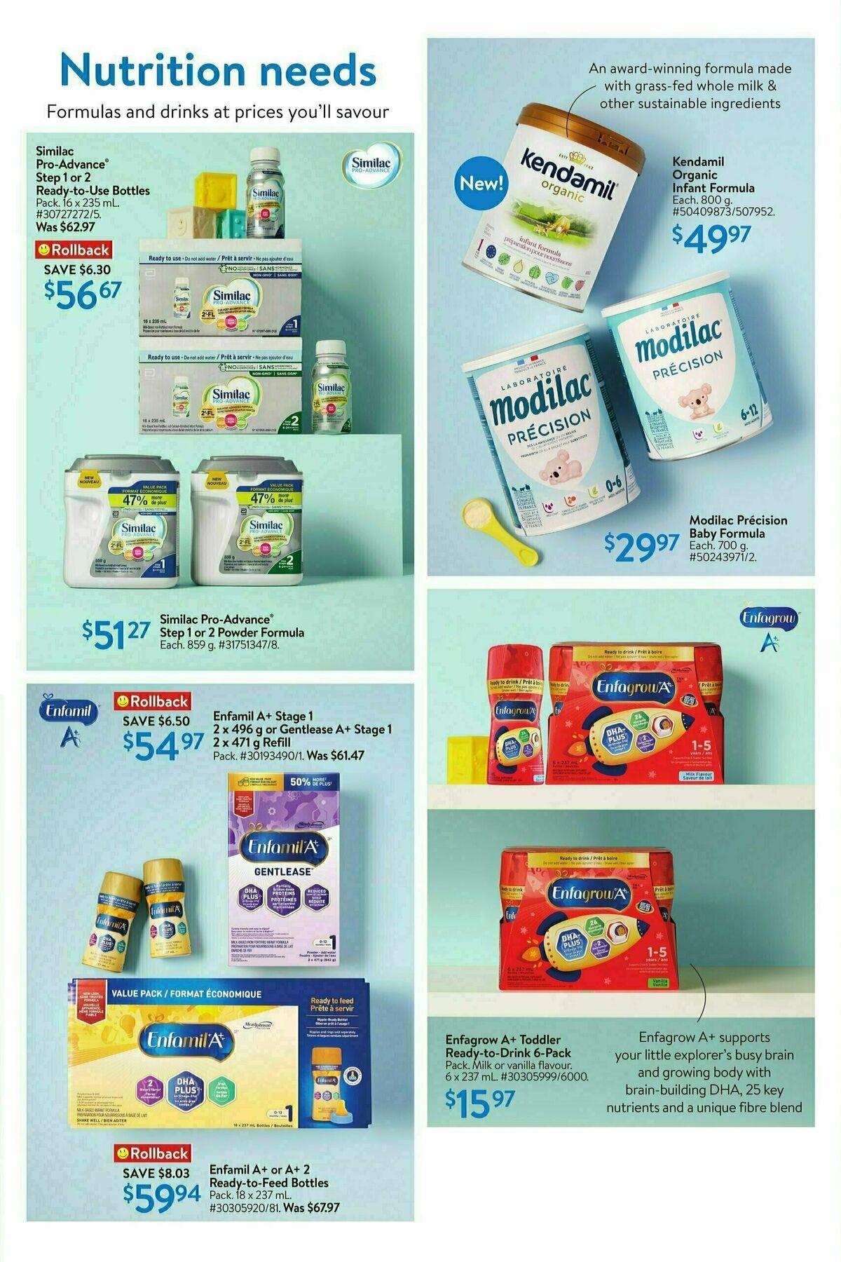 Walmart Baby days Flyer from April 18