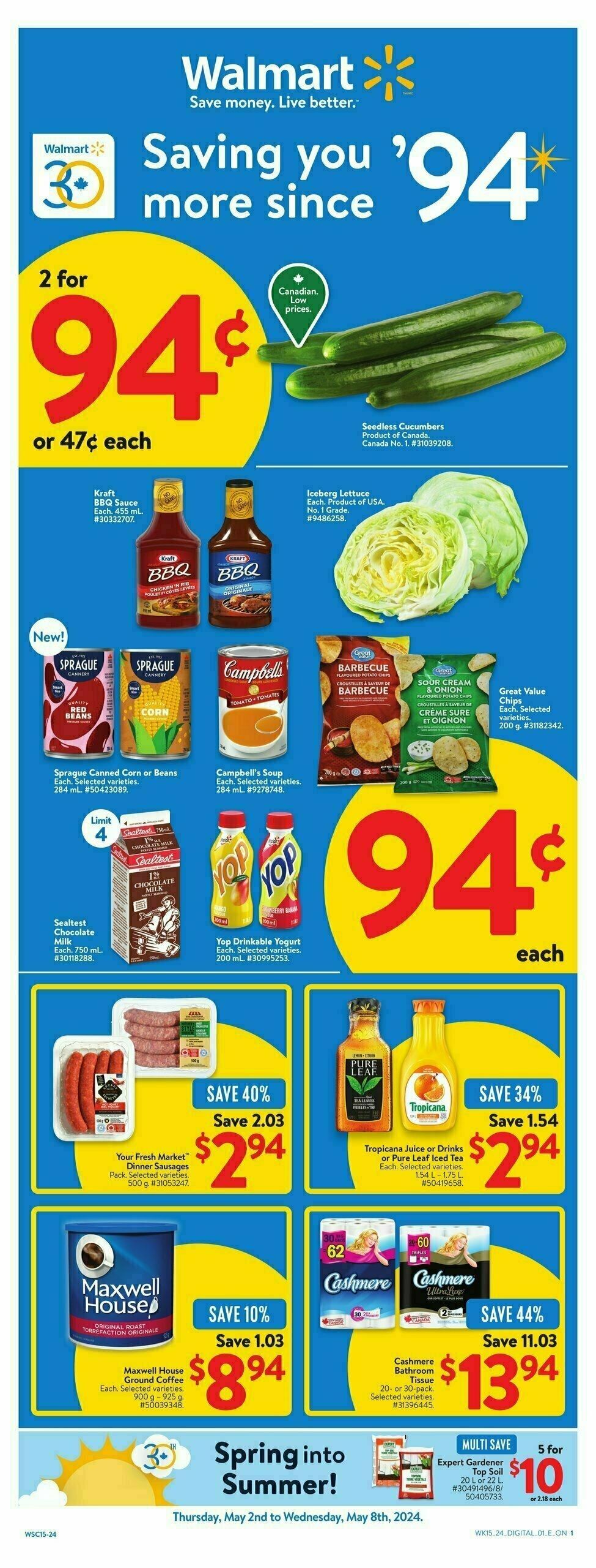 Walmart Flyer from May 2