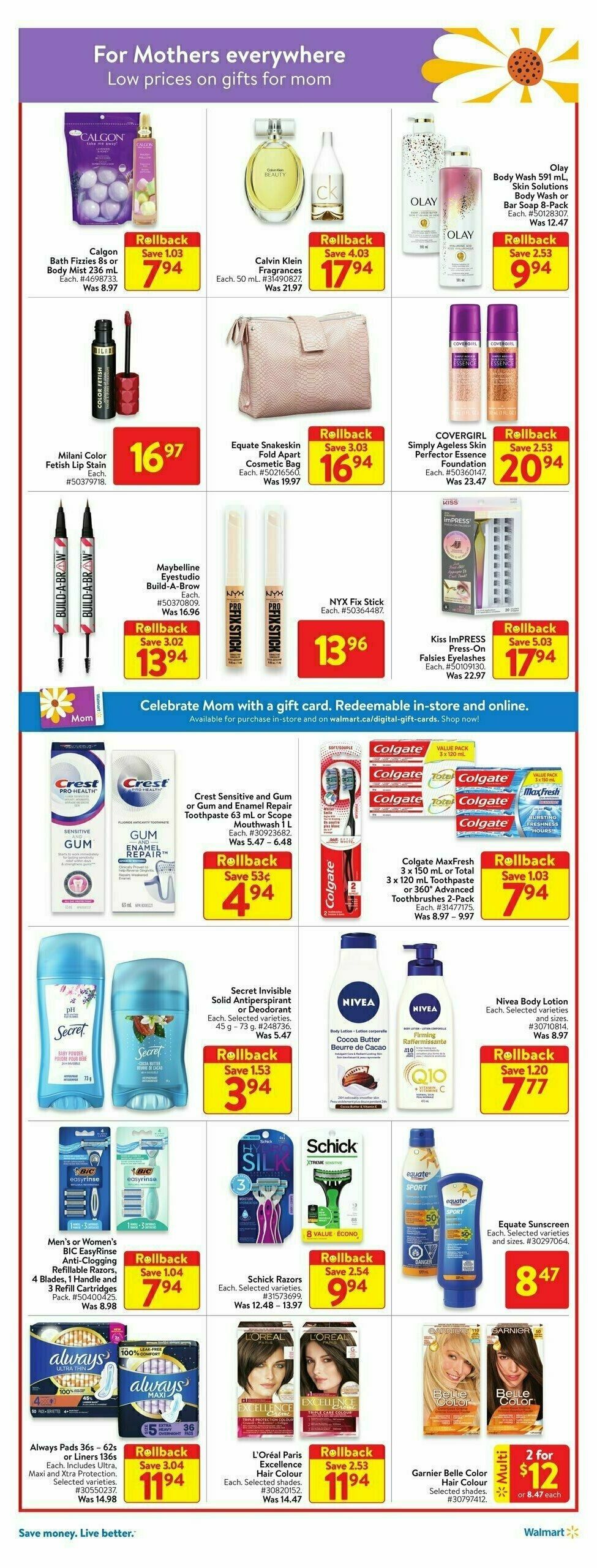 Walmart Flyer from May 2