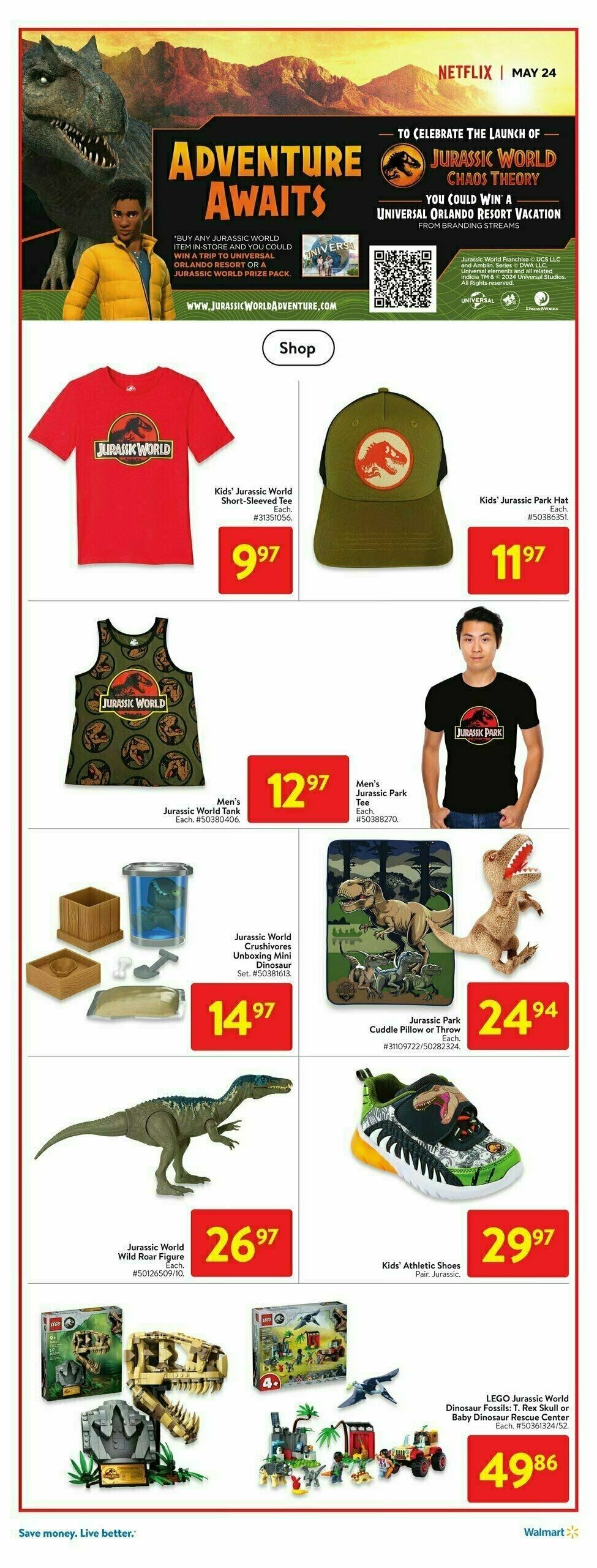 Walmart Flyer from May 2