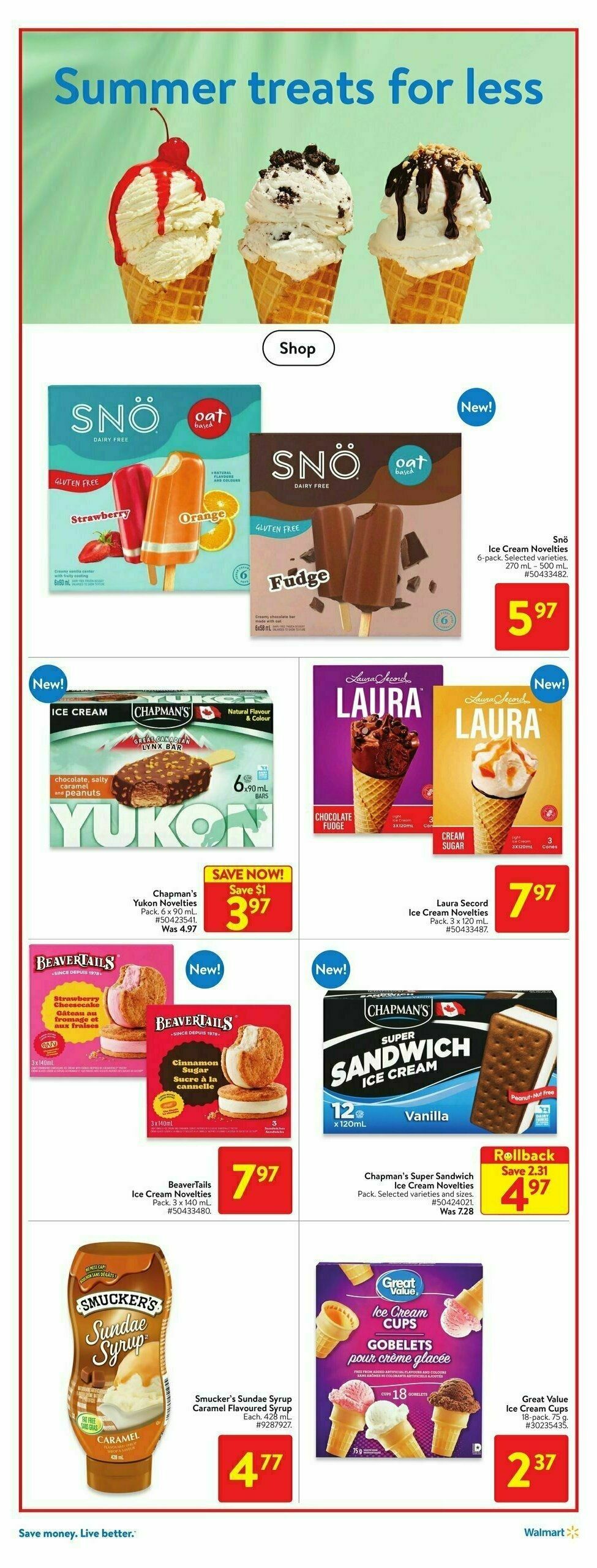 Walmart Flyer from May 2