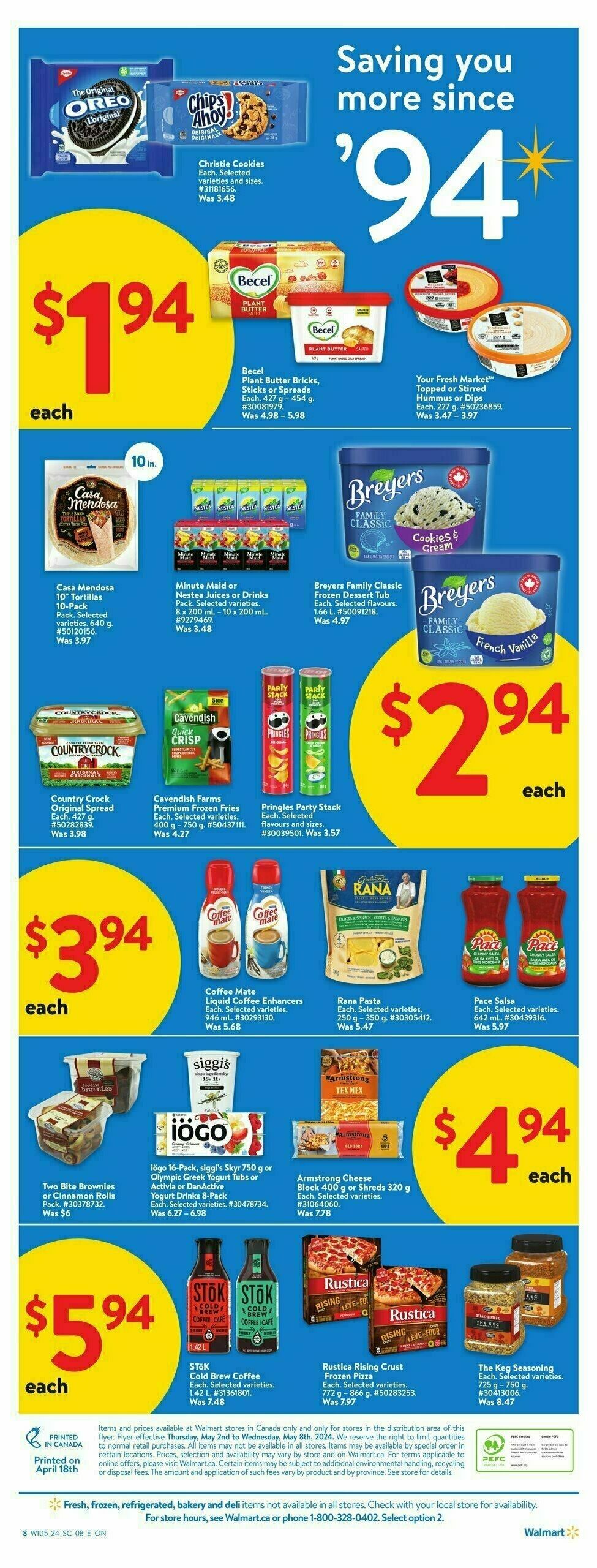 Walmart Flyer from May 2