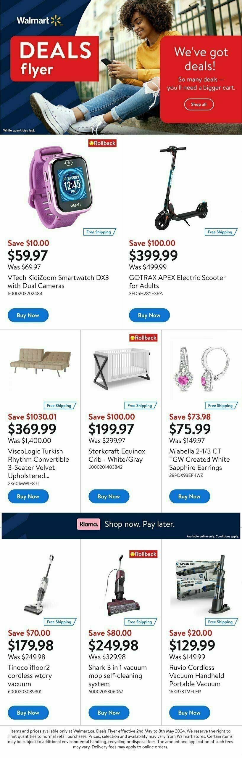 Walmart Deals Flyer Flyer from May 2