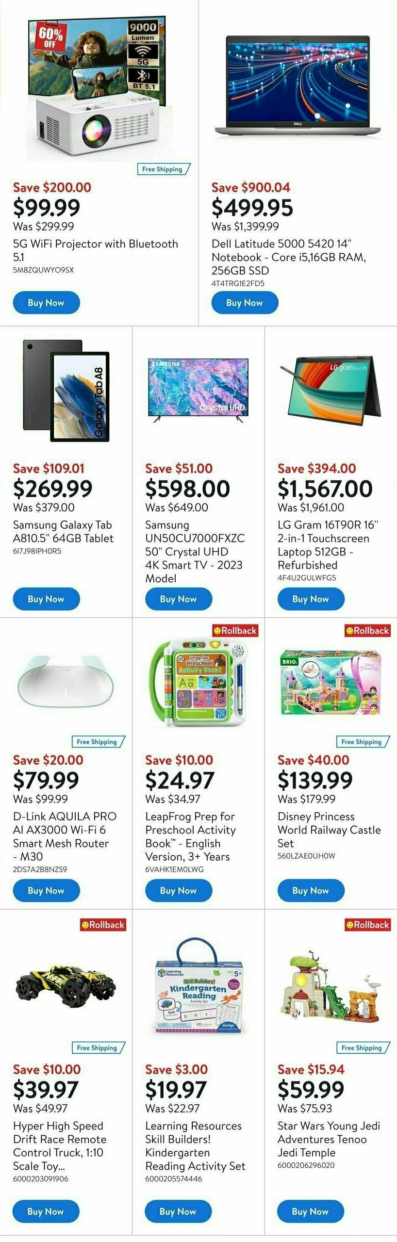 Walmart Deals Flyer Flyer from May 2