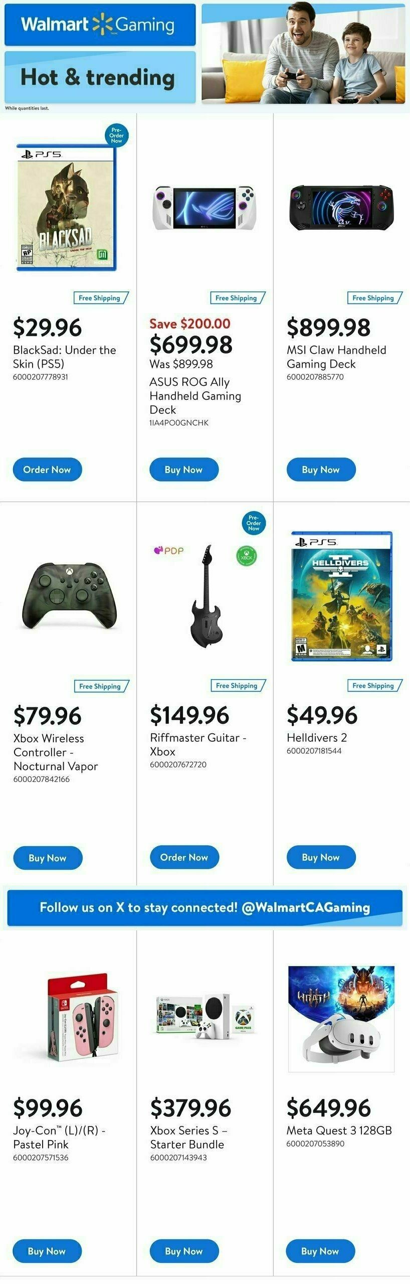 Walmart Gaming Guide Flyer from May 1