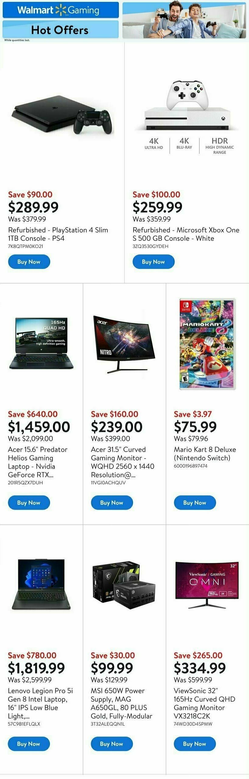 Walmart Gaming Guide Flyer from May 1