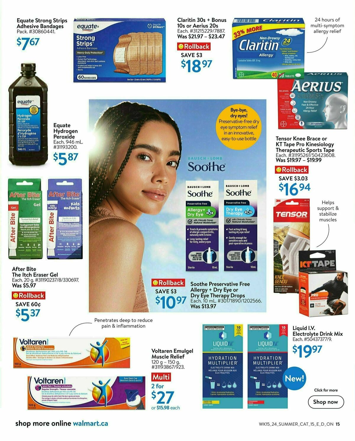 Walmart Summer Fun Flyer from May 2