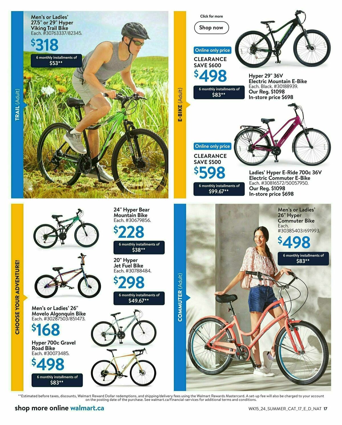 Walmart Summer Fun Flyer from May 2