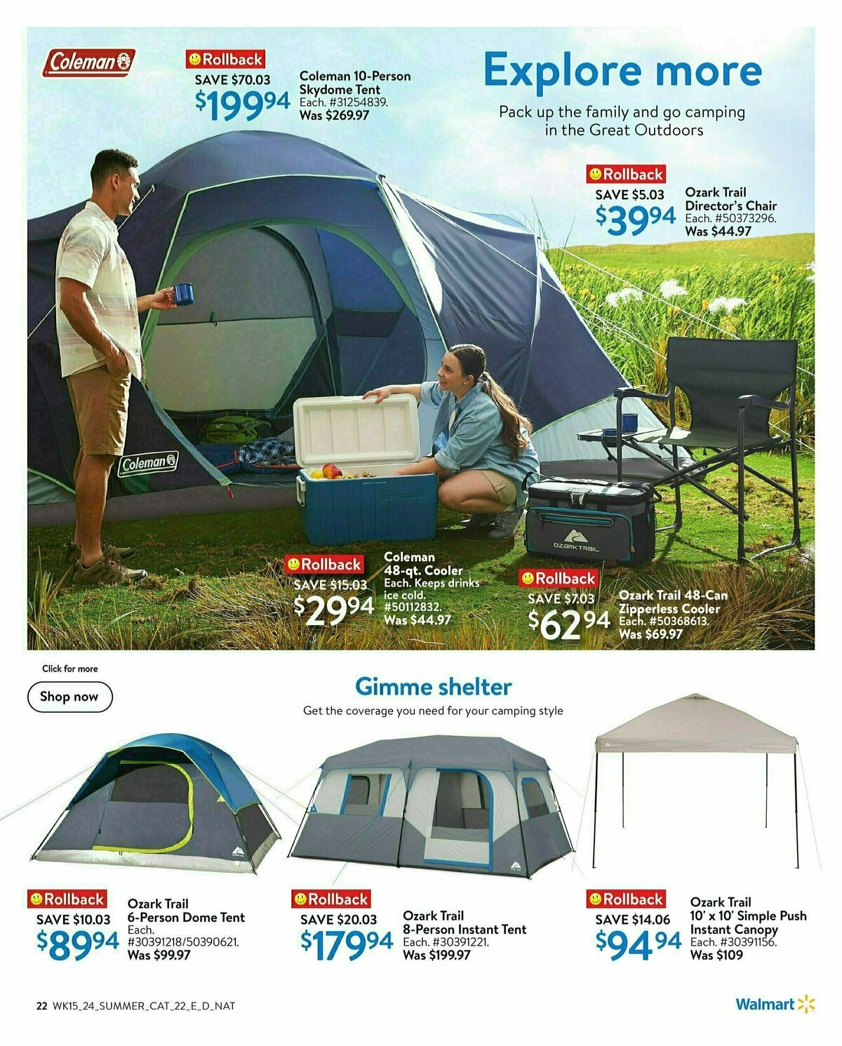 Walmart Summer Fun Flyer from May 2