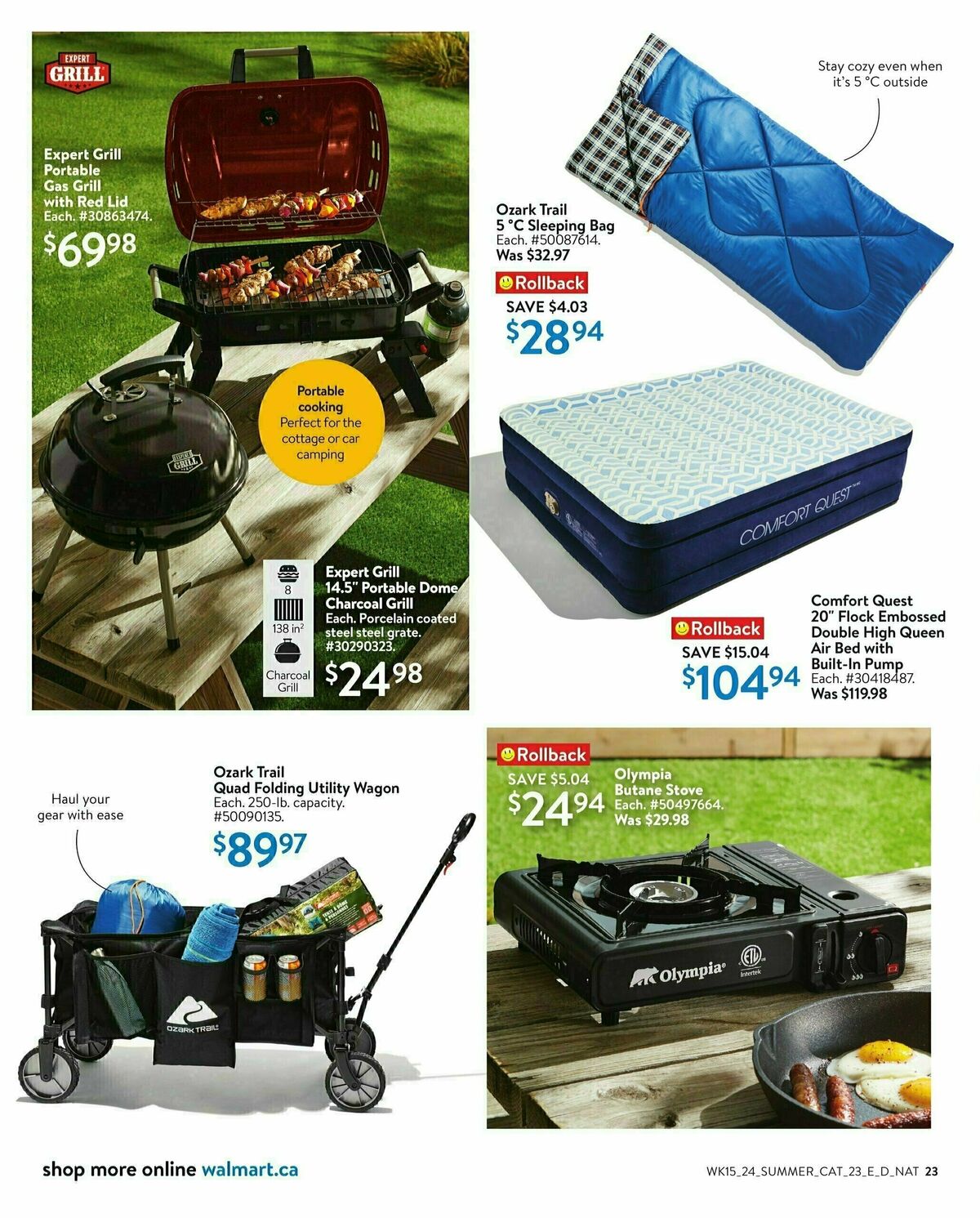 Walmart Summer Fun Flyer from May 2