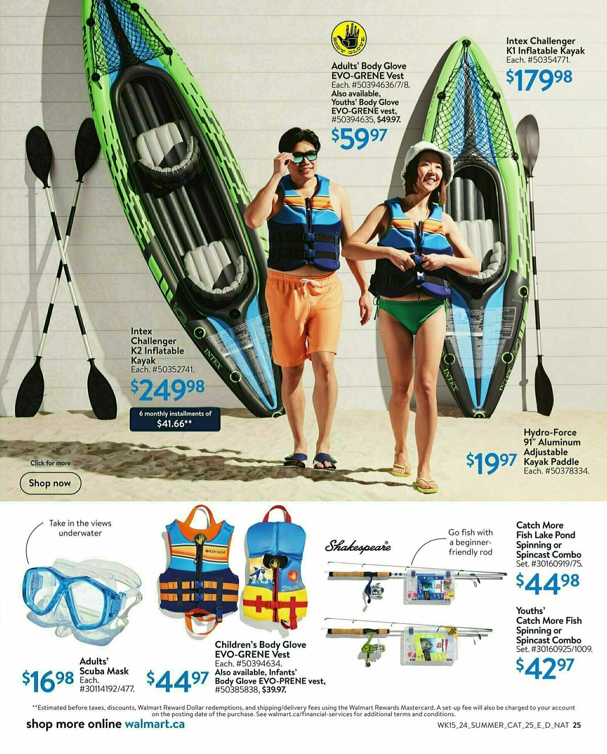 Walmart Summer Fun Flyer from May 2