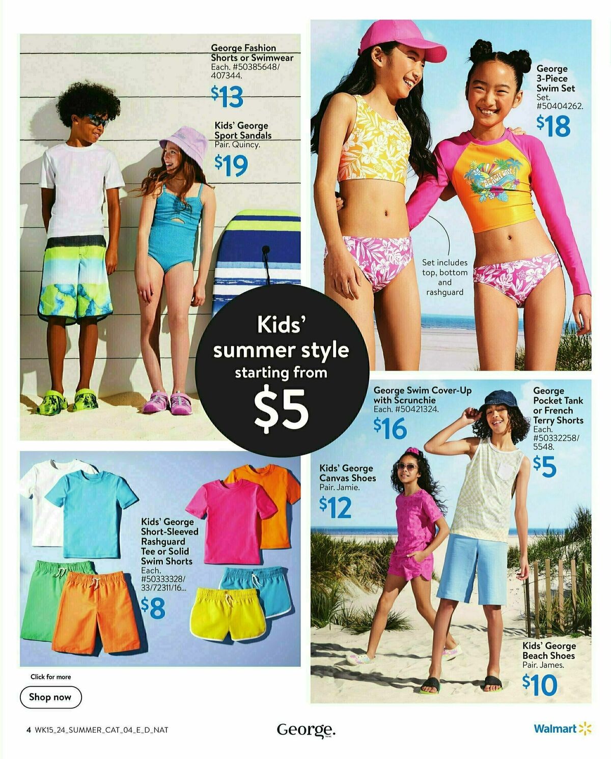 Walmart Summer Fun Flyer from May 2