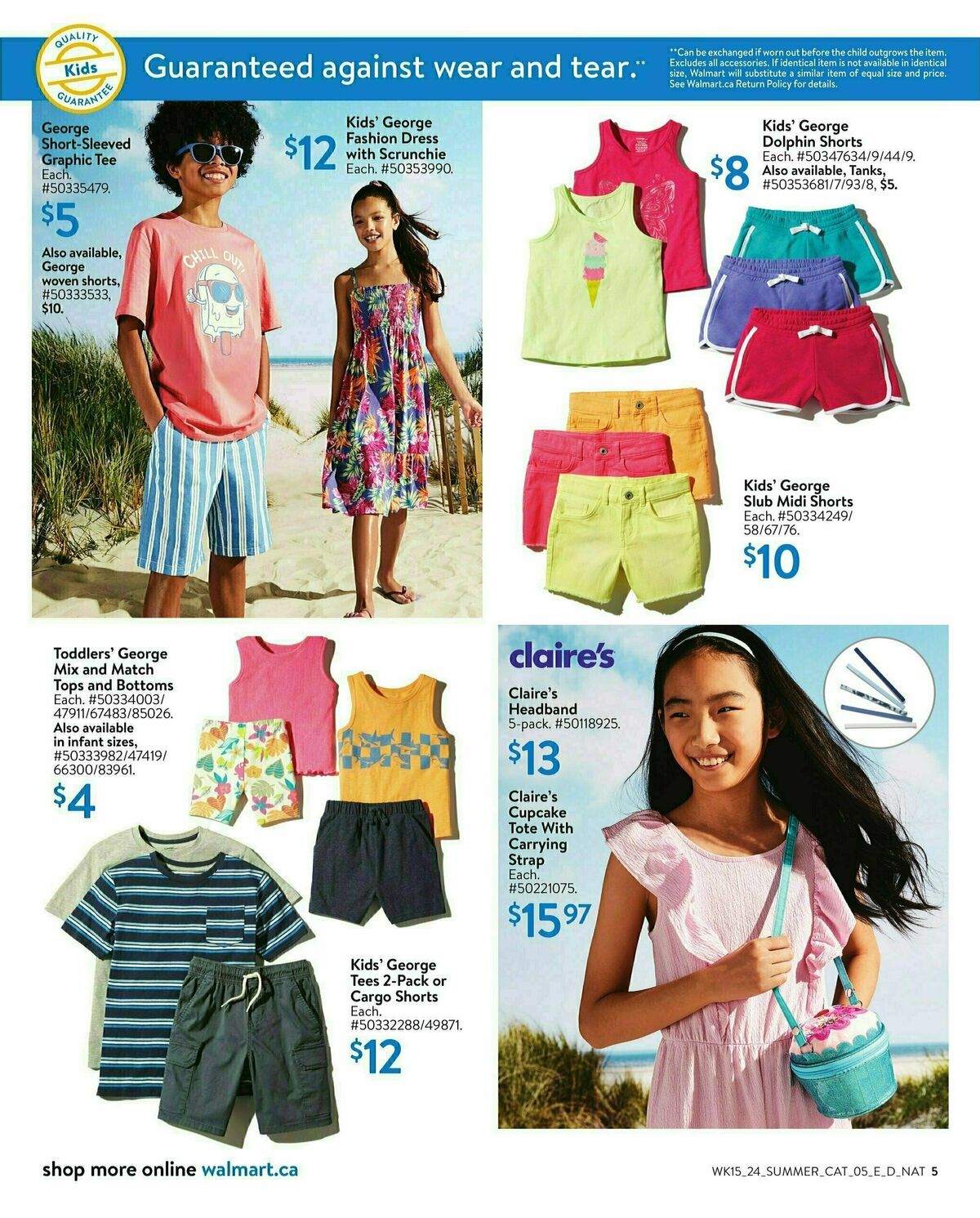 Walmart Summer Fun Flyer from May 2