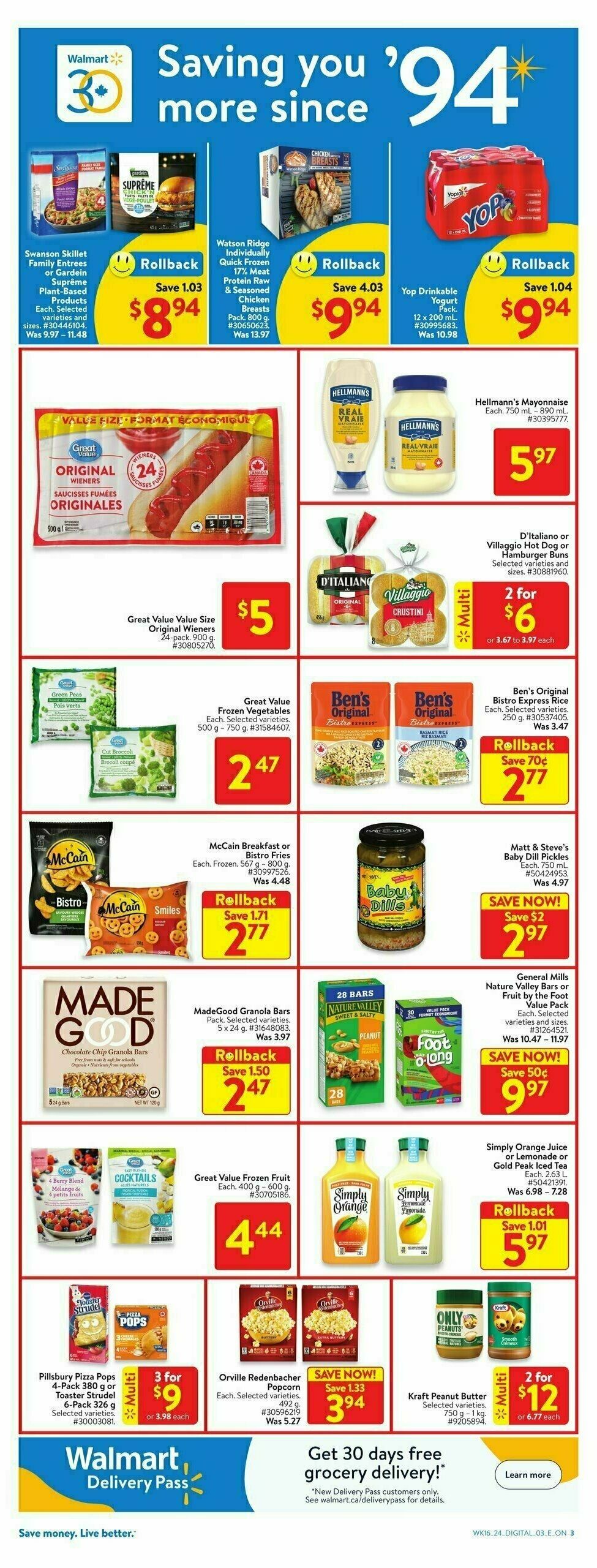 Walmart Flyer from May 9