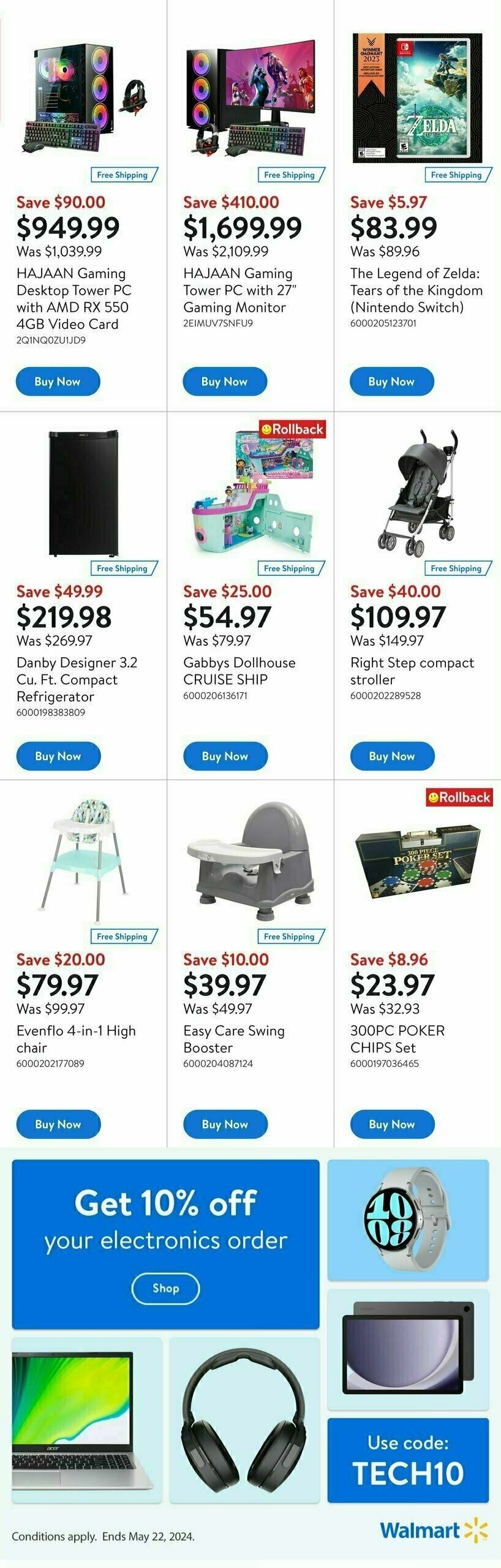 Walmart Deals Flyer Flyer from May 16