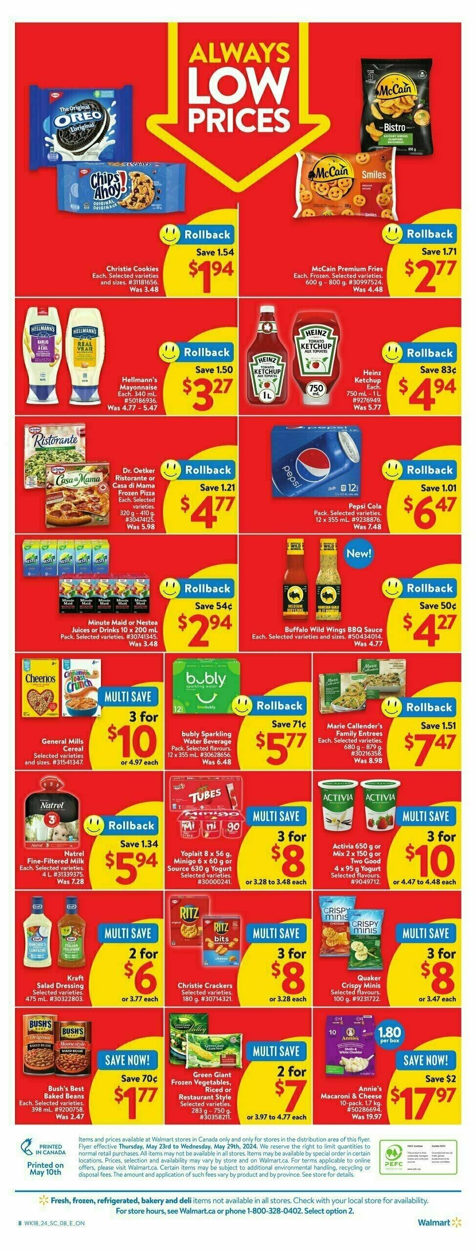 Walmart Flyer from May 23