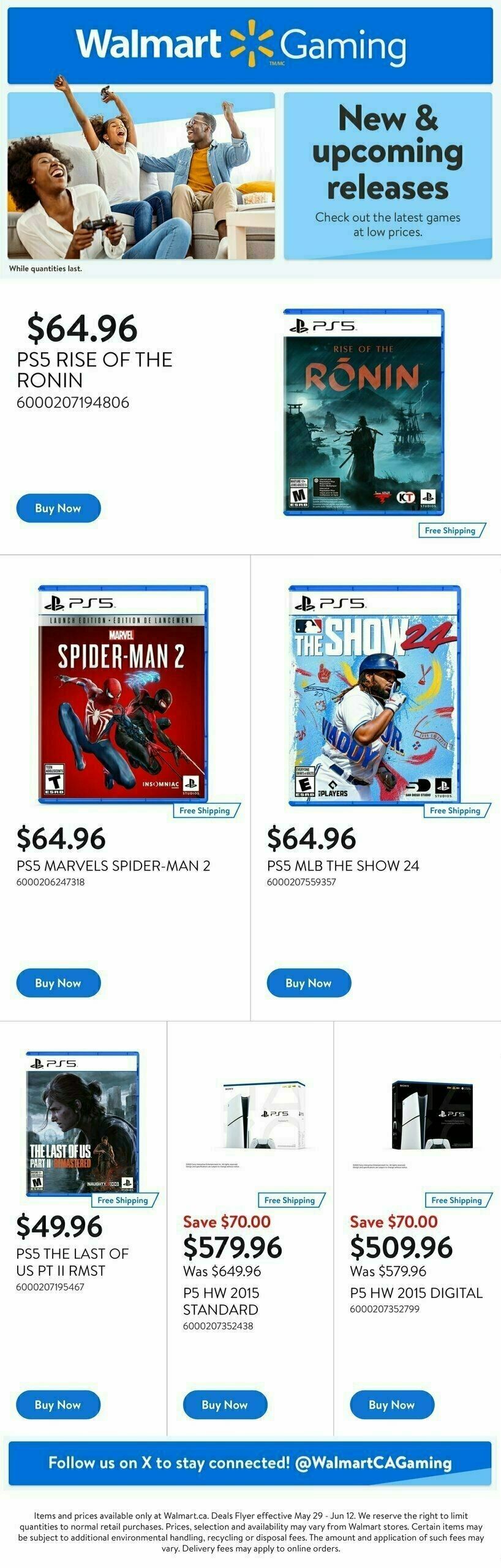 Walmart Gaming Guide Flyer from May 29