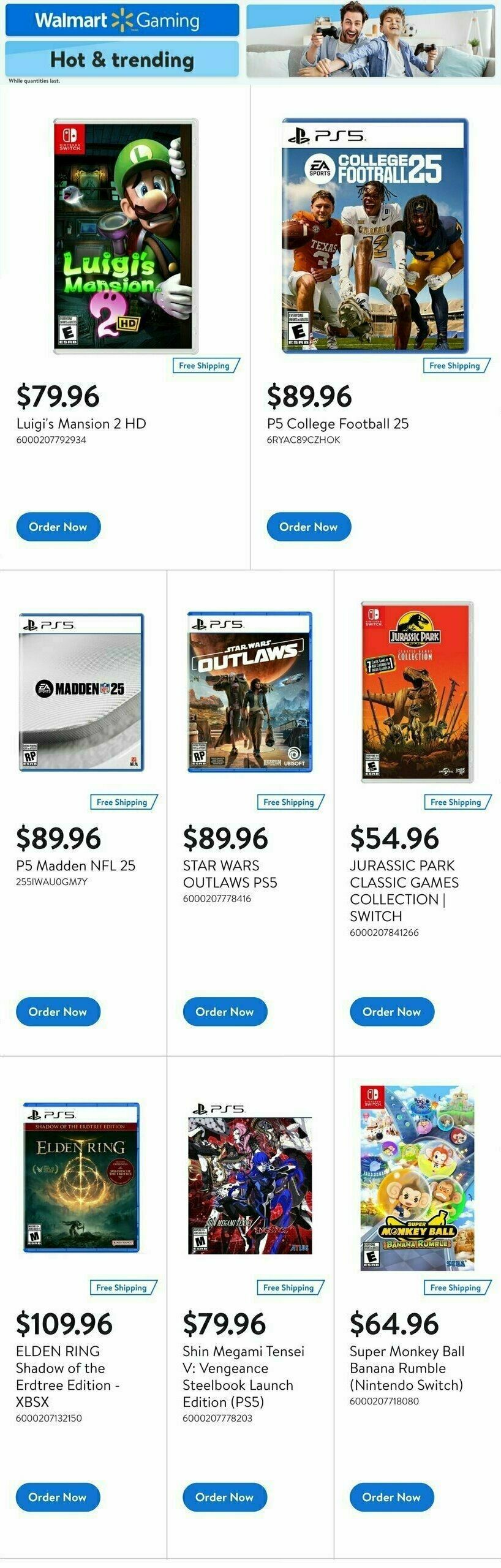 Walmart Gaming Guide Flyer from May 29