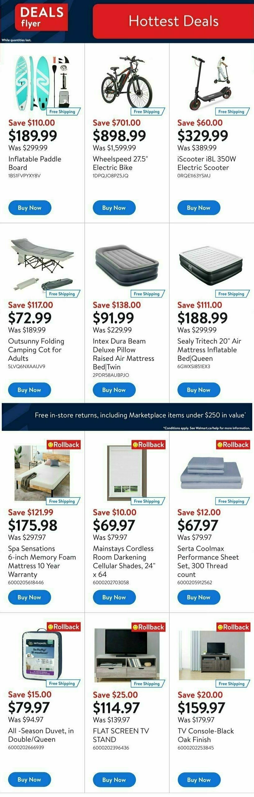 Walmart Deals Flyer Flyer from May 30