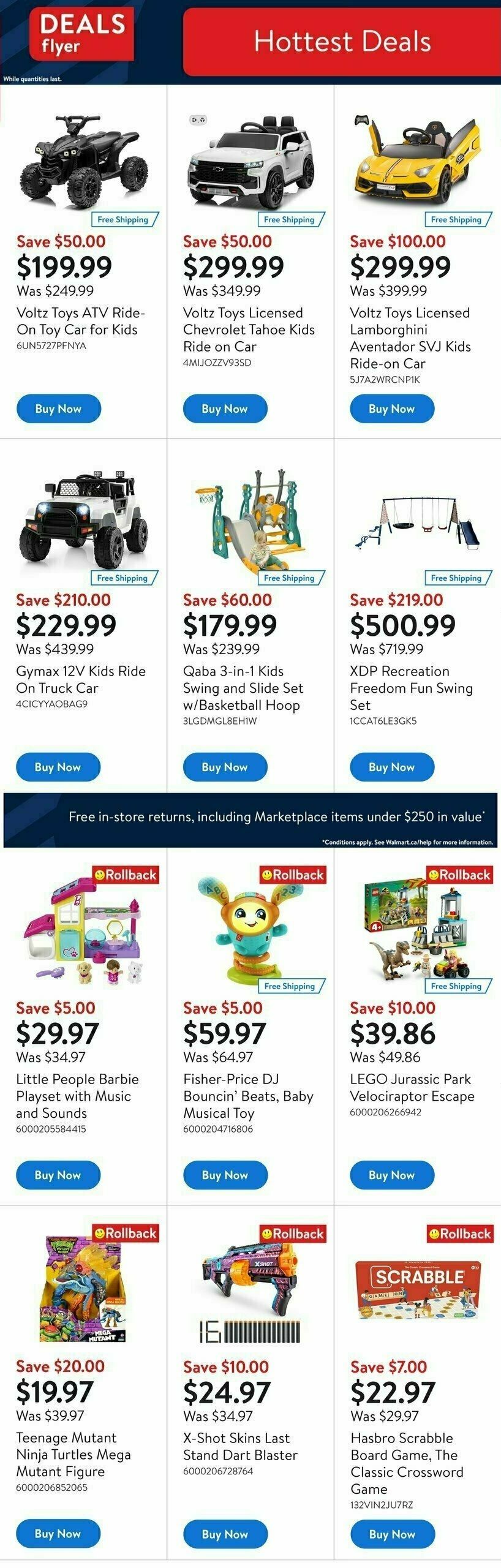 Walmart Deals Flyer Flyer from May 30