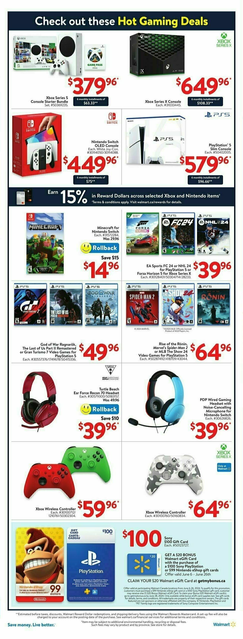 Walmart Flyer from June 6