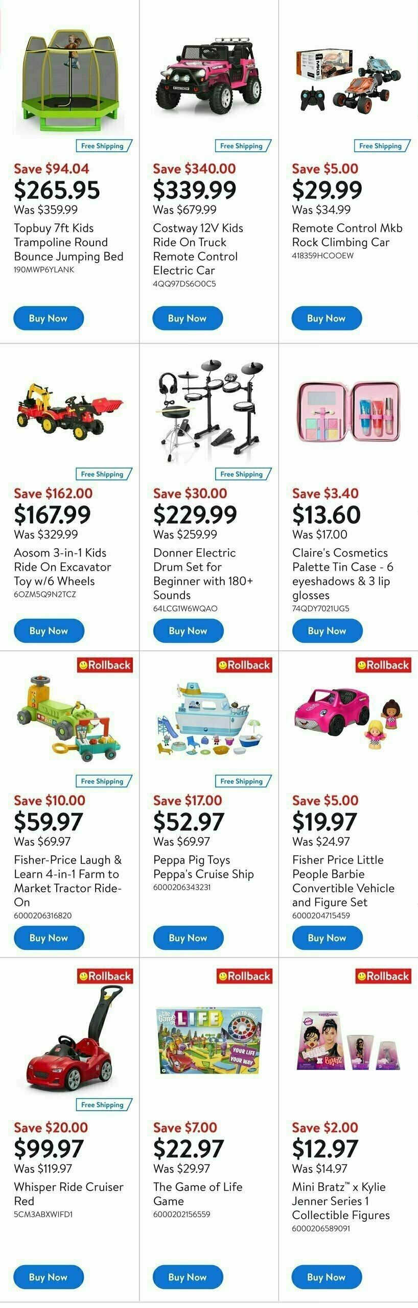 Walmart Deals Flyer Flyer from June 6