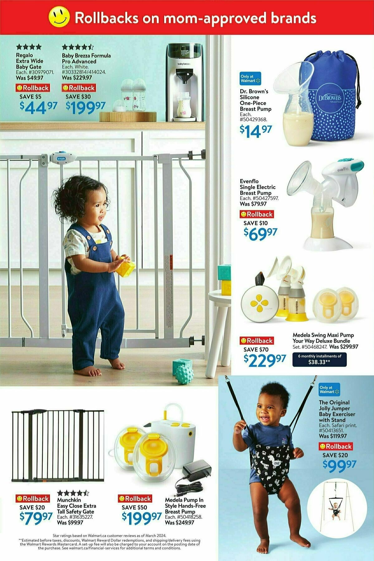 Walmart Hello, baby days! Flyer from June 13